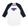 AS Colour - 3/4 Raglan Baseball Sleeve Tee Thumbnail