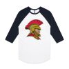 AS Colour - 3/4 Raglan Baseball Sleeve Tee Thumbnail