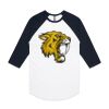 AS Colour - 3/4 Raglan Baseball Sleeve Tee Thumbnail