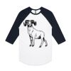 AS Colour - 3/4 Raglan Baseball Sleeve Tee Thumbnail