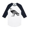 AS Colour - 3/4 Raglan Baseball Sleeve Tee Thumbnail