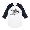 AS Colour - 3/4 Raglan Baseball Sleeve Tee Thumbnail