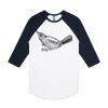 AS Colour - 3/4 Raglan Baseball Sleeve Tee Thumbnail
