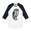 AS Colour - 3/4 Raglan Baseball Sleeve Tee Thumbnail