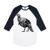 AS Colour - 3/4 Raglan Baseball Sleeve Tee Thumbnail