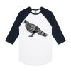 AS Colour - 3/4 Raglan Baseball Sleeve Tee Thumbnail
