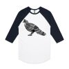 AS Colour - 3/4 Raglan Baseball Sleeve Tee Thumbnail