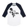 AS Colour - 3/4 Raglan Baseball Sleeve Tee Thumbnail