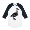 AS Colour - 3/4 Raglan Baseball Sleeve Tee Thumbnail