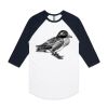 AS Colour - 3/4 Raglan Baseball Sleeve Tee Thumbnail