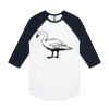 AS Colour - 3/4 Raglan Baseball Sleeve Tee Thumbnail