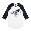 AS Colour - 3/4 Raglan Baseball Sleeve Tee Thumbnail