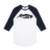 AS Colour - 3/4 Raglan Baseball Sleeve Tee Thumbnail