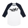AS Colour - 3/4 Raglan Baseball Sleeve Tee Thumbnail