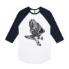 AS Colour - 3/4 Raglan Baseball Sleeve Tee Thumbnail