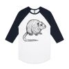 AS Colour - 3/4 Raglan Baseball Sleeve Tee Thumbnail