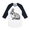 AS Colour - 3/4 Raglan Baseball Sleeve Tee Thumbnail