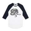 AS Colour - 3/4 Raglan Baseball Sleeve Tee Thumbnail