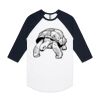 AS Colour - 3/4 Raglan Baseball Sleeve Tee Thumbnail