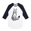 AS Colour - 3/4 Raglan Baseball Sleeve Tee Thumbnail