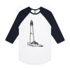 AS Colour - 3/4 Raglan Baseball Sleeve Tee Thumbnail