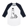 AS Colour - 3/4 Raglan Baseball Sleeve Tee Thumbnail