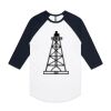 AS Colour - 3/4 Raglan Baseball Sleeve Tee Thumbnail