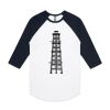 AS Colour - 3/4 Raglan Baseball Sleeve Tee Thumbnail