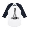 AS Colour - 3/4 Raglan Baseball Sleeve Tee Thumbnail