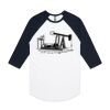 AS Colour - 3/4 Raglan Baseball Sleeve Tee Thumbnail