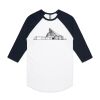 AS Colour - 3/4 Raglan Baseball Sleeve Tee Thumbnail