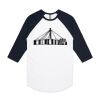 AS Colour - 3/4 Raglan Baseball Sleeve Tee Thumbnail