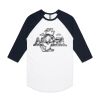 AS Colour - 3/4 Raglan Baseball Sleeve Tee Thumbnail