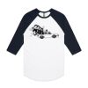 AS Colour - 3/4 Raglan Baseball Sleeve Tee Thumbnail