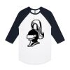 AS Colour - 3/4 Raglan Baseball Sleeve Tee Thumbnail