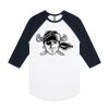 AS Colour - 3/4 Raglan Baseball Sleeve Tee Thumbnail