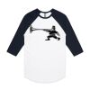 AS Colour - 3/4 Raglan Baseball Sleeve Tee Thumbnail