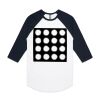 AS Colour - 3/4 Raglan Baseball Sleeve Tee Thumbnail