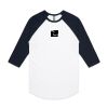 AS Colour - 3/4 Raglan Baseball Sleeve Tee Thumbnail