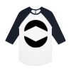AS Colour - 3/4 Raglan Baseball Sleeve Tee Thumbnail