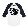 AS Colour - 3/4 Raglan Baseball Sleeve Tee Thumbnail