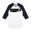 AS Colour - 3/4 Raglan Baseball Sleeve Tee Thumbnail