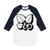 AS Colour - 3/4 Raglan Baseball Sleeve Tee Thumbnail