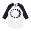 AS Colour - 3/4 Raglan Baseball Sleeve Tee Thumbnail