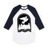 AS Colour - 3/4 Raglan Baseball Sleeve Tee Thumbnail