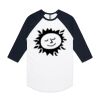 AS Colour - 3/4 Raglan Baseball Sleeve Tee Thumbnail