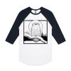 AS Colour - 3/4 Raglan Baseball Sleeve Tee Thumbnail