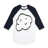 AS Colour - 3/4 Raglan Baseball Sleeve Tee Thumbnail
