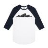 AS Colour - 3/4 Raglan Baseball Sleeve Tee Thumbnail