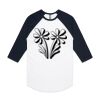 AS Colour - 3/4 Raglan Baseball Sleeve Tee Thumbnail